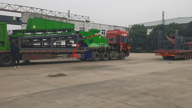 垃圾分選處理設(shè)備發(fā)往湖南張家界，開啟新旅程